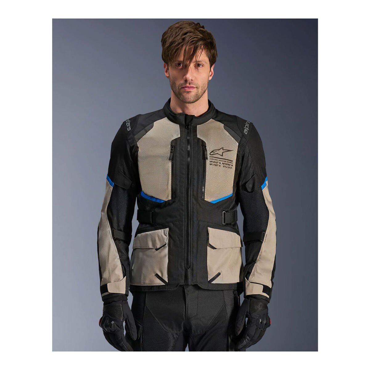 Alpinestars Andes Air Drystar Korumalı Motosiklet Montu Gri / Siyah Fiyatı ve Özellikleri