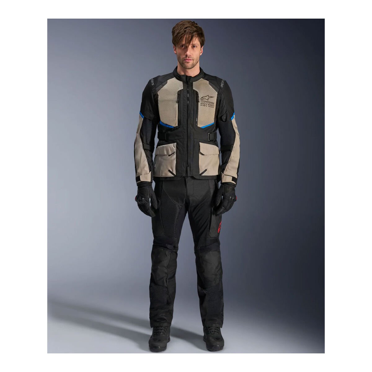 Alpinestars Andes Air Drystar Korumalı Motosiklet Montu Gri / Siyah Fiyatı ve Özellikleri