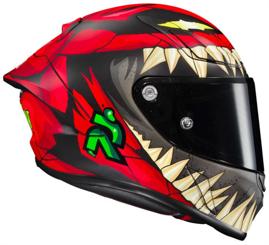 Hjc Rpha1 Kapalı Kask Toxın Marvel Mc1sf