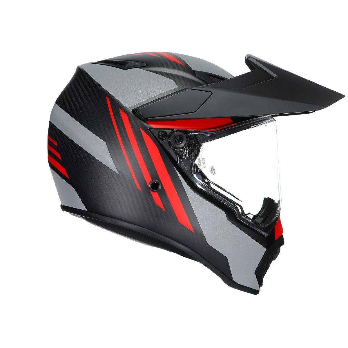 Agv Ax-9 Kask karbon-kırmız | AGV Kask Modelleri