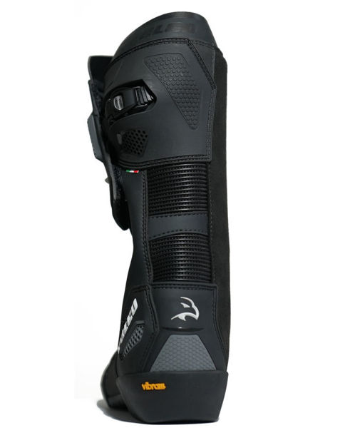 Falco Elite GP Yarış Motosiklet Botu Siyah