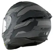 LS2 STREAM 2 SHADOW MAT TITANIUM-GRİ KASK